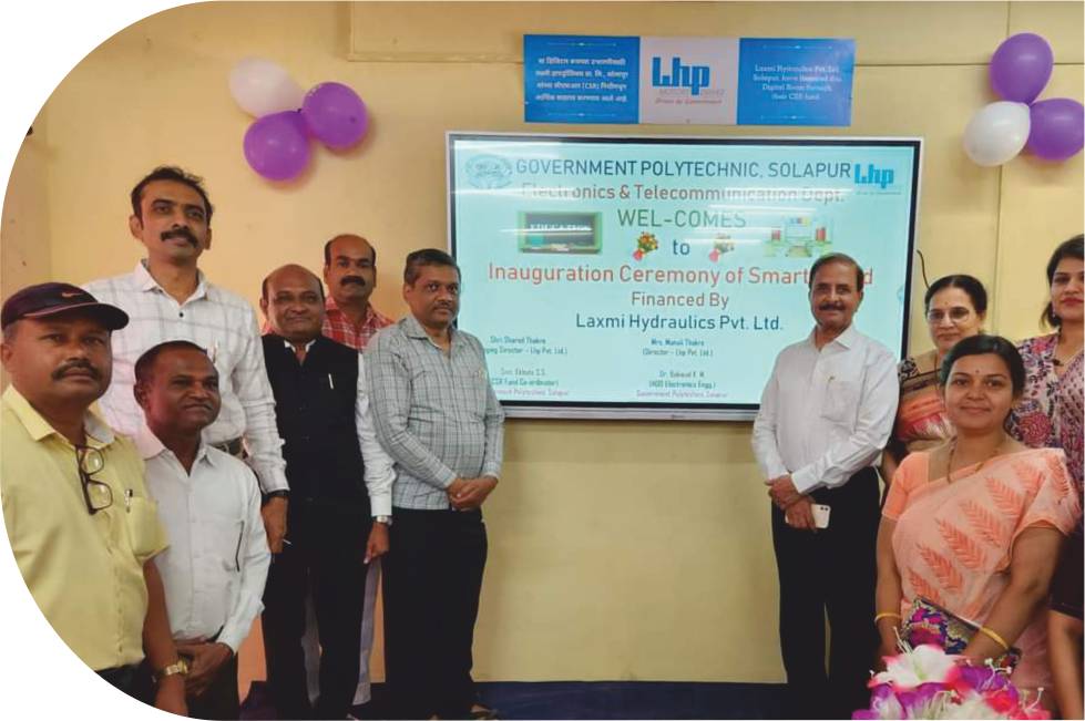 LHP helps Polytechnic College in Solapur