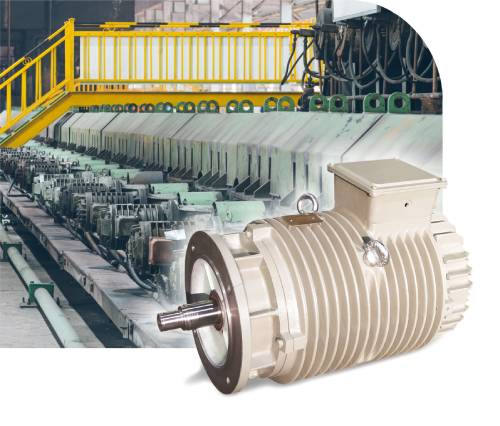 Steel Plant Motor working in extreme environment